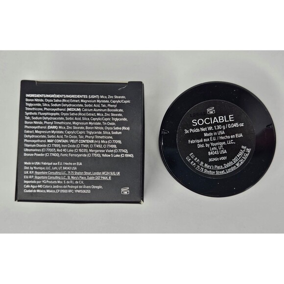 Younique Moodstruck Mini Palette Sociable 3 Eyeshadows New - Picture 4 of 4